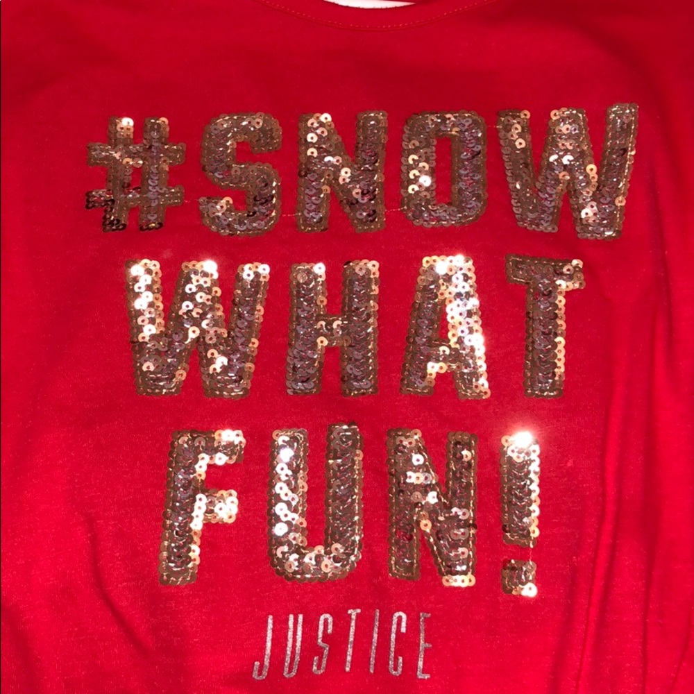 Justice - #Snow What Fun! - Size 10 - Picture 2 of 2